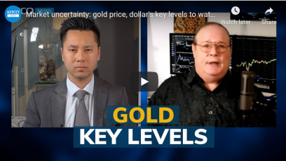 Gold trades sharply lower